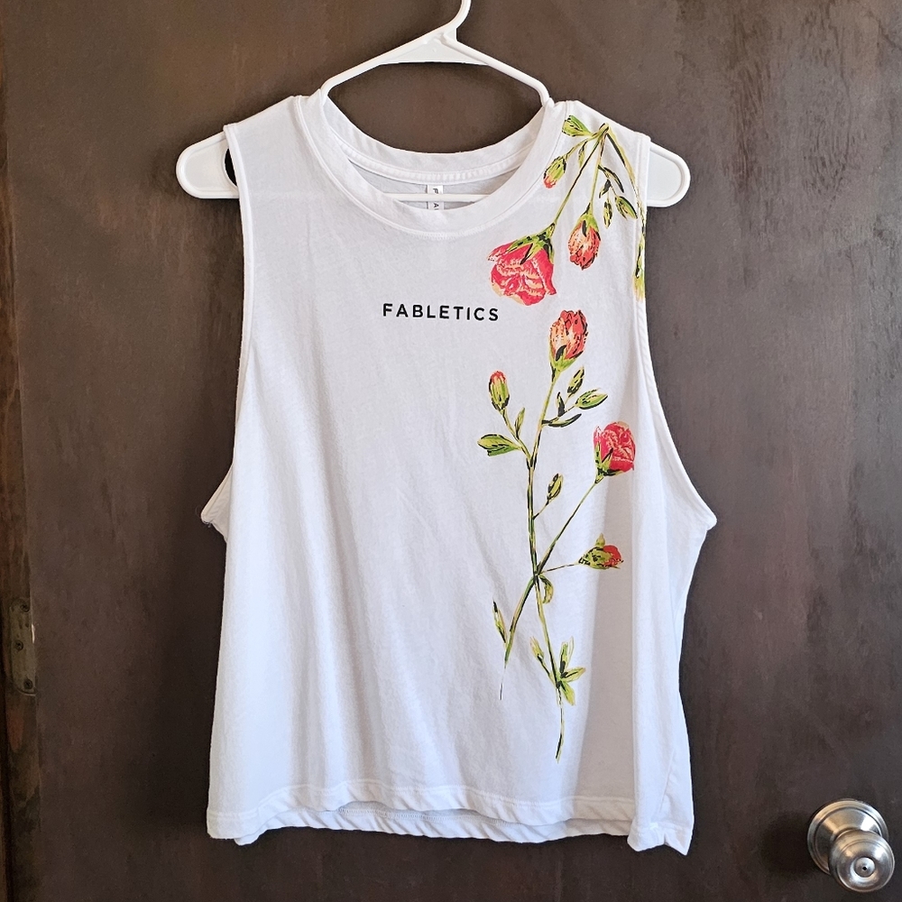Fabletics floral tank
